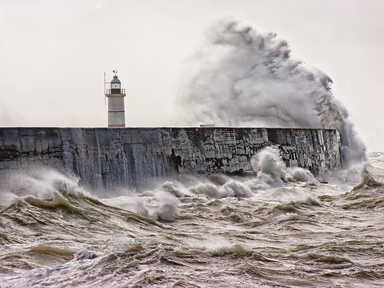 Stormy lighthouse